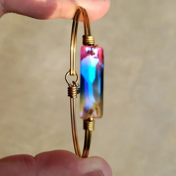 SPARKLY Unicorn Ombre Rainbow  bracelet Lucca and Danni Magic - Picture 5 of 10